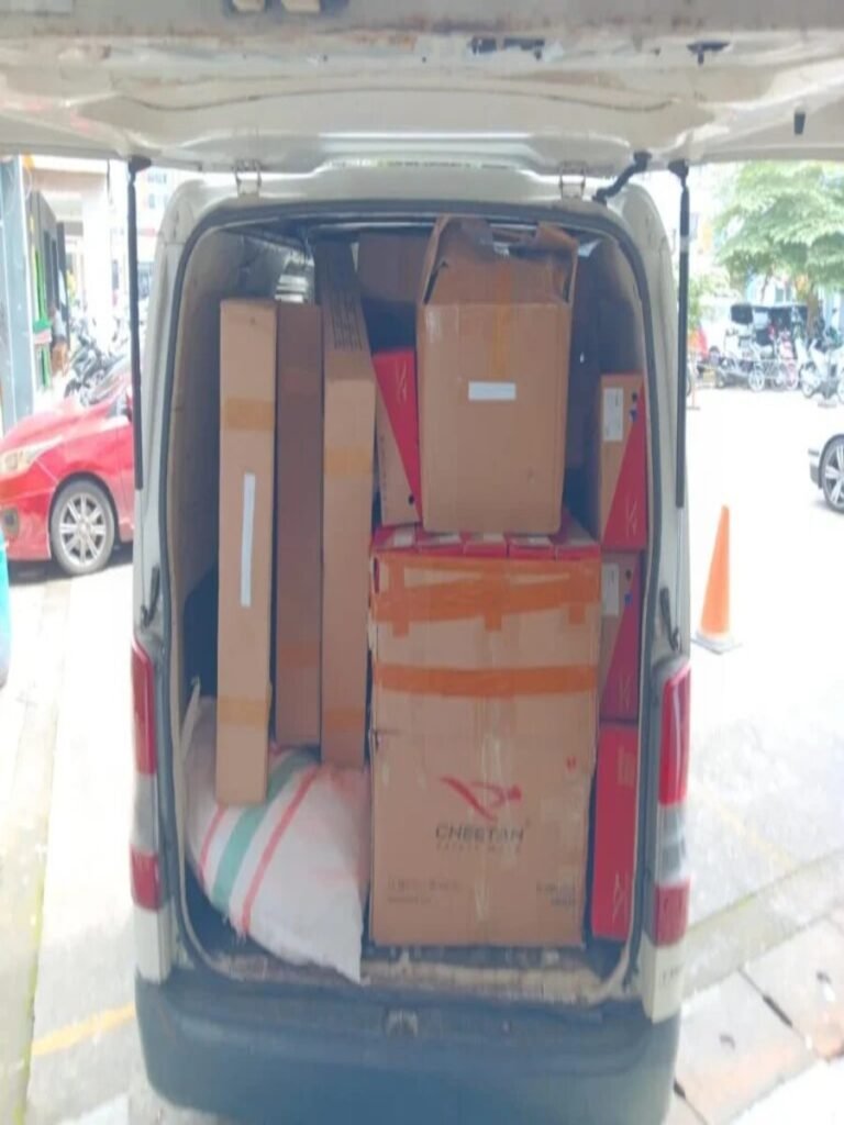 Dokumentasi barang yang telah siap dikirimkan